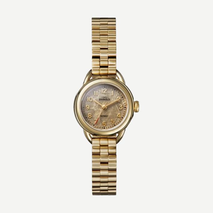 Runabout 3H Petoskey - Gold Bracelet 25mm - Galvanic.co
