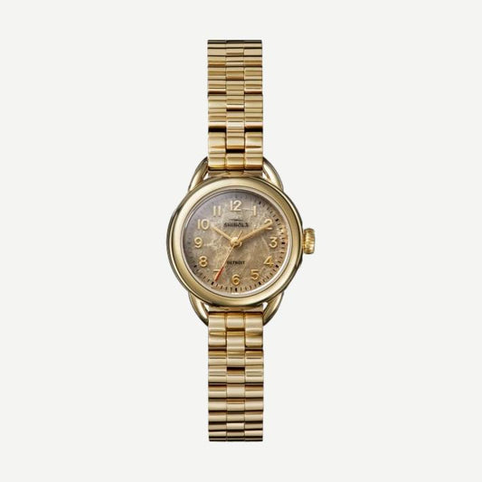 Runabout 3H Petoskey - Gold Bracelet 25mm - Galvanic.co