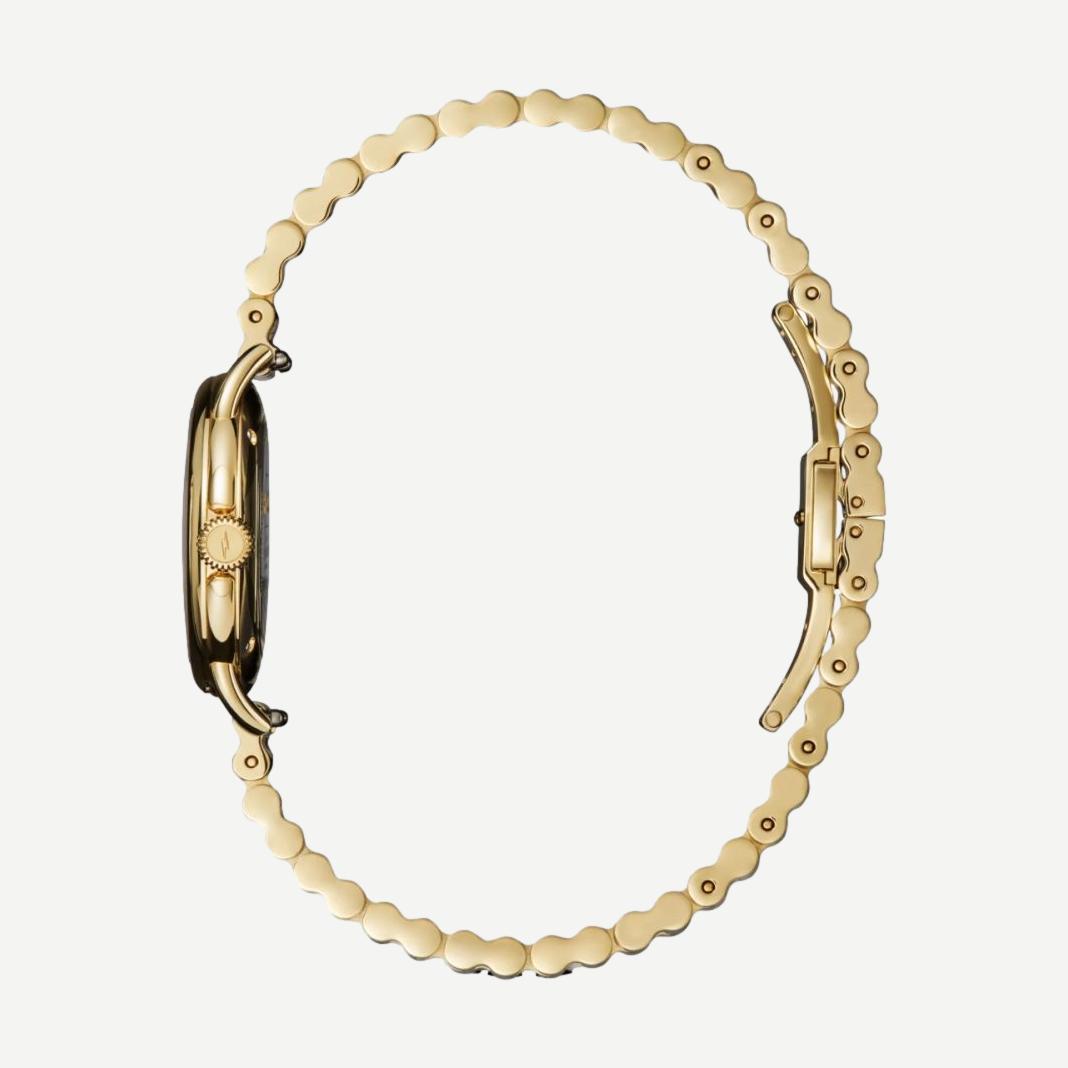 Runabout 3H Petoskey - Gold Bracelet 25mm - Galvanic.co
