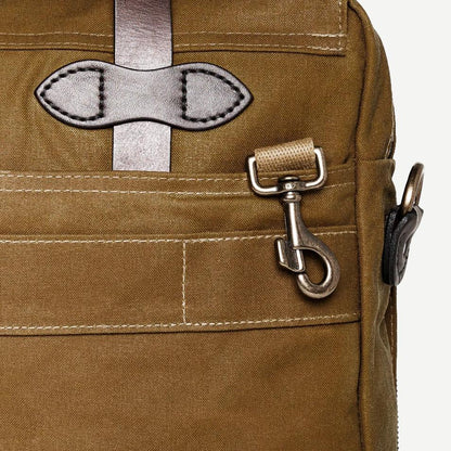 24 Hour Tin Briefcase - Dark tan