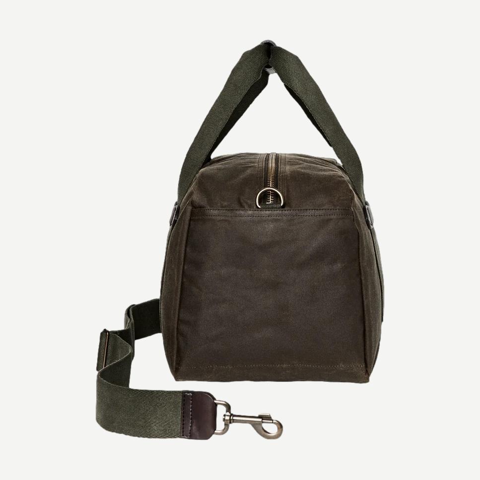 Tin Cloth Small Duffle Bag - Otter Green