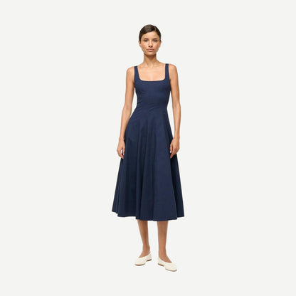 Wells Dress - Navy - Galvanic.co