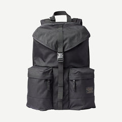Ripstop Nylon Backpack - Black - Galvanic.co