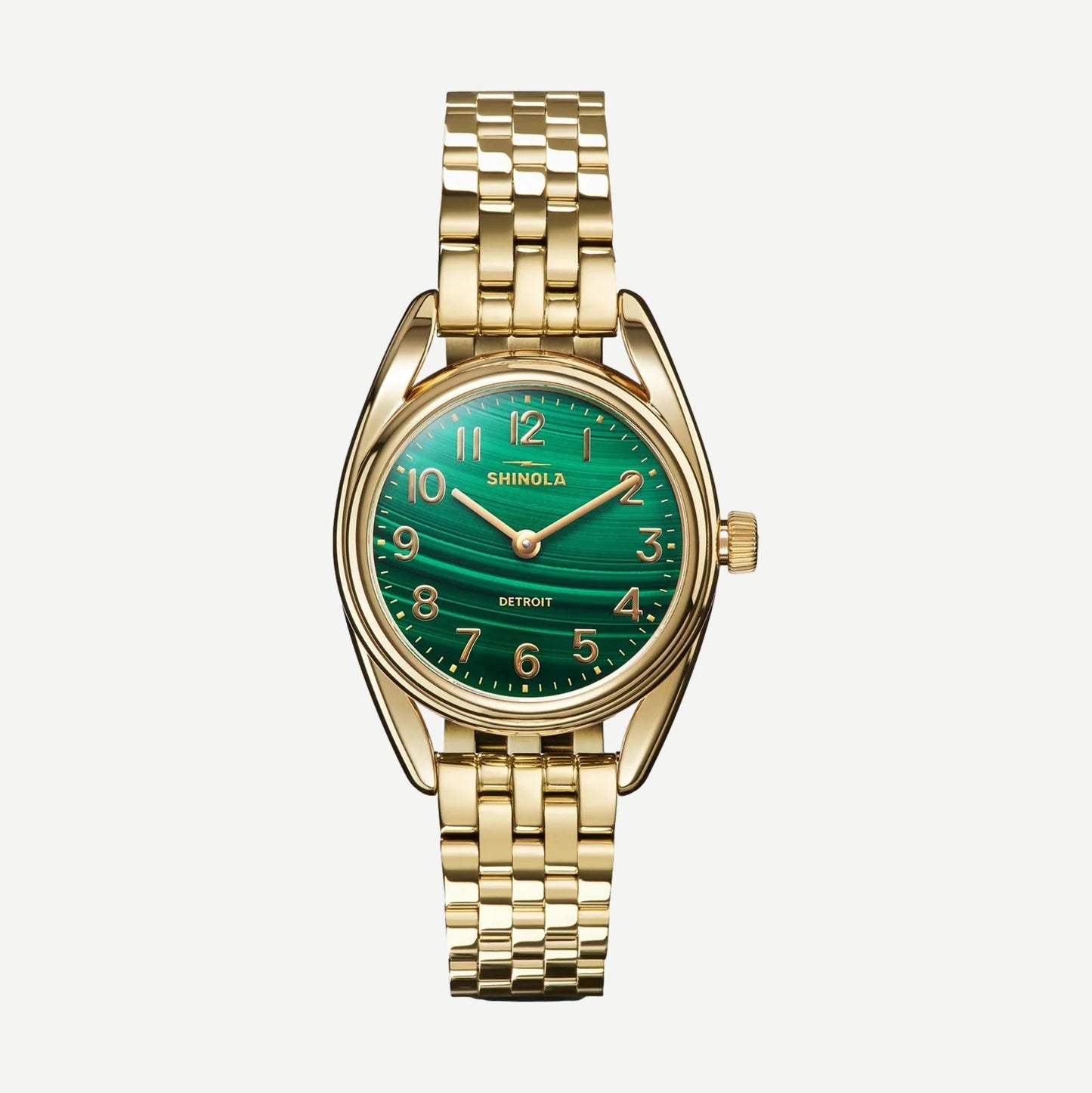 Derby 2H 30.5mm - Gold Bracelet - Galvanic.co
