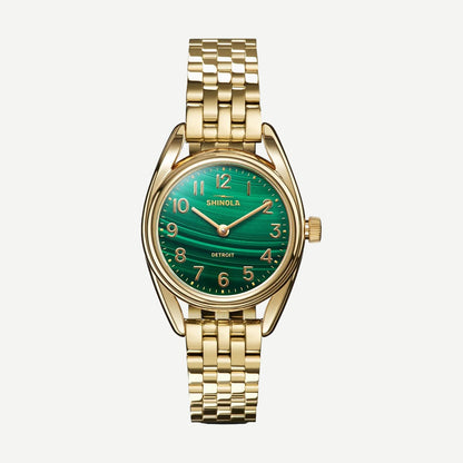 Derby 2H 30.5mm - Gold Bracelet - Galvanic.co