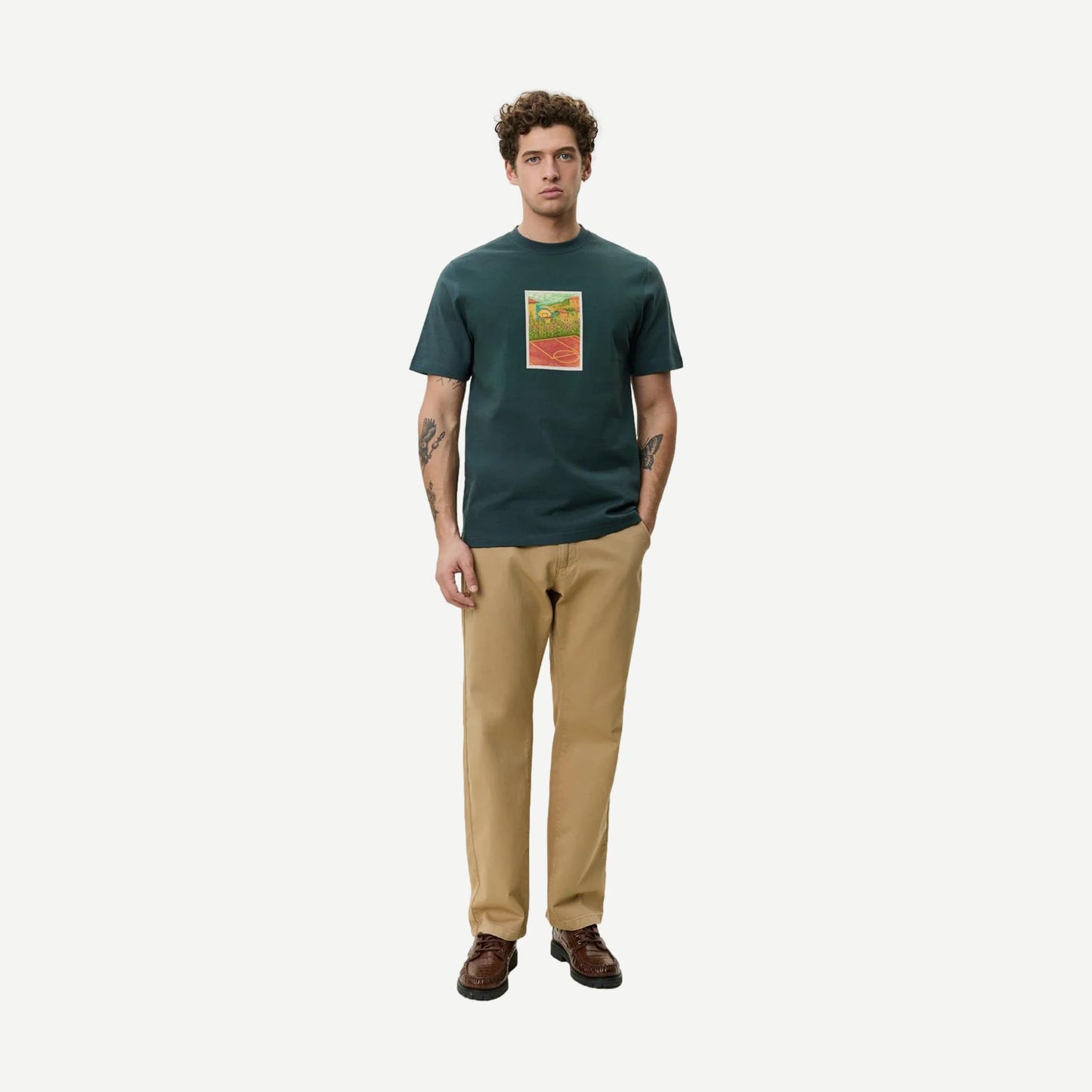 Court T-Shirt - Pine Green