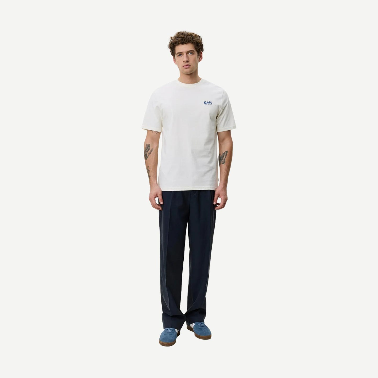 Café T-Shirt - Light Ivory