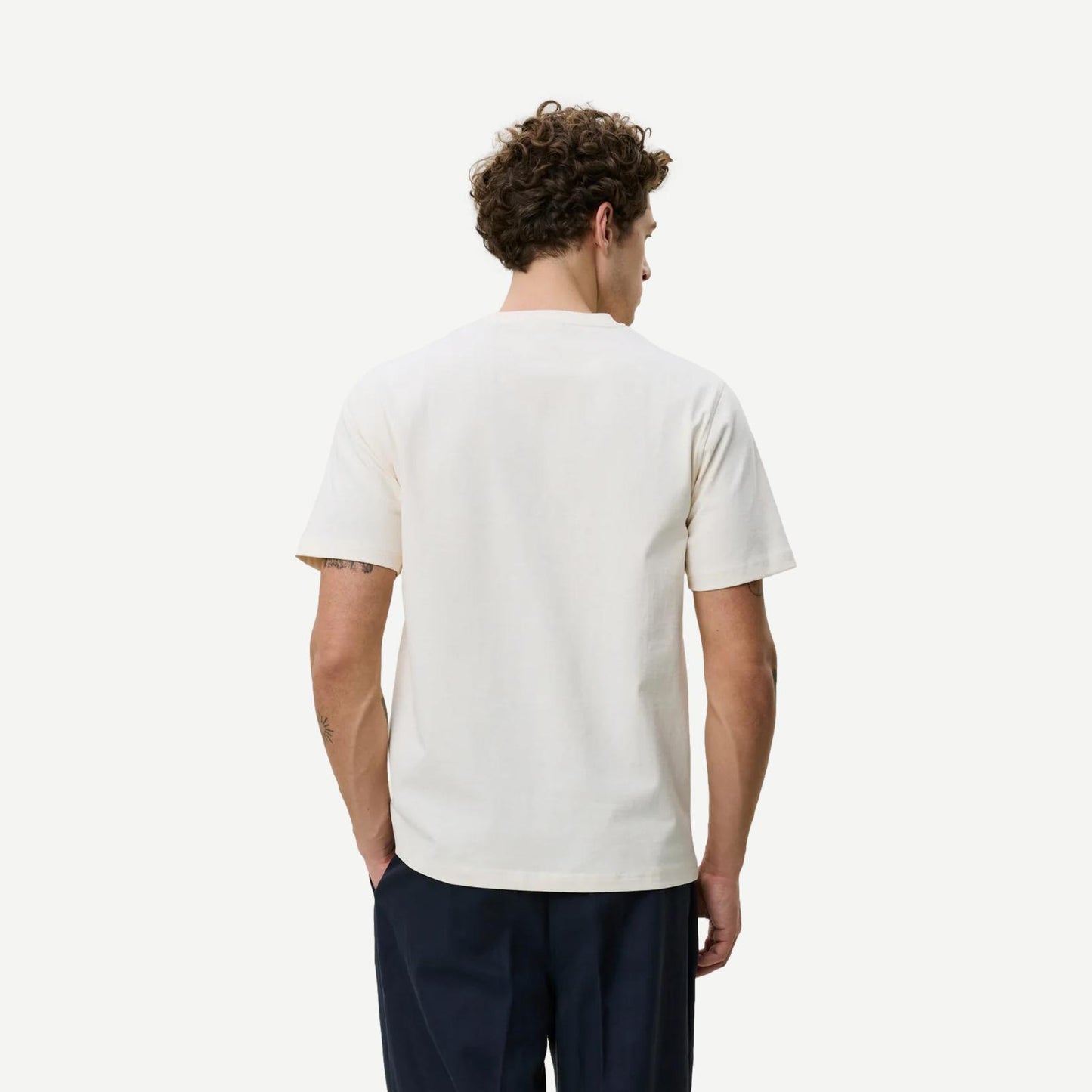 Court T-Shirt - Light Ivory
