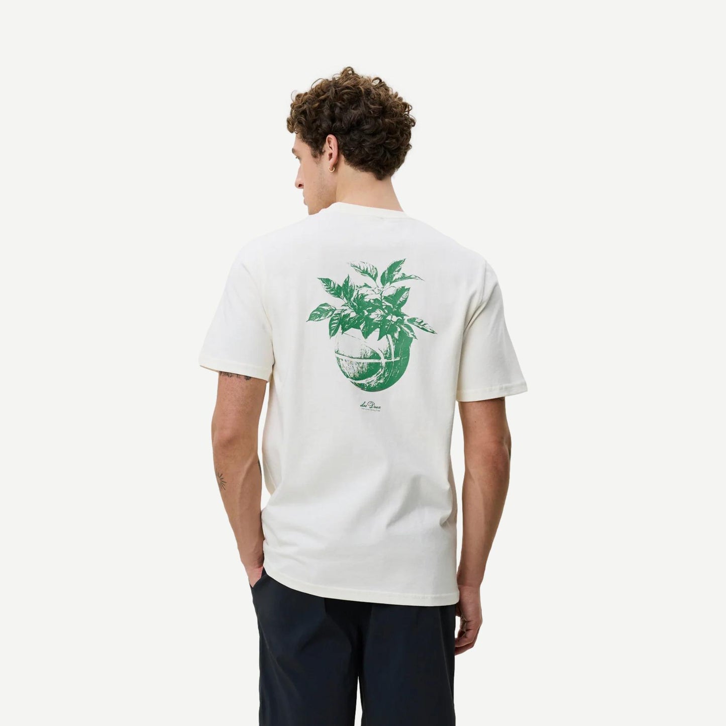 Plant T-Shirt - Light Ivory