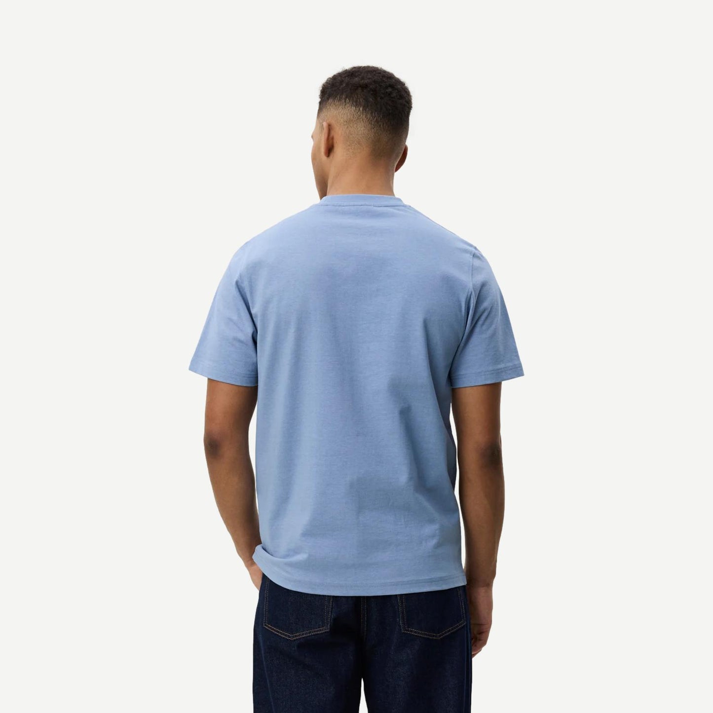 Court T-Shirt - Faded Denim Blue