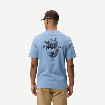Plant T-Shirt - Faded Denim Blue