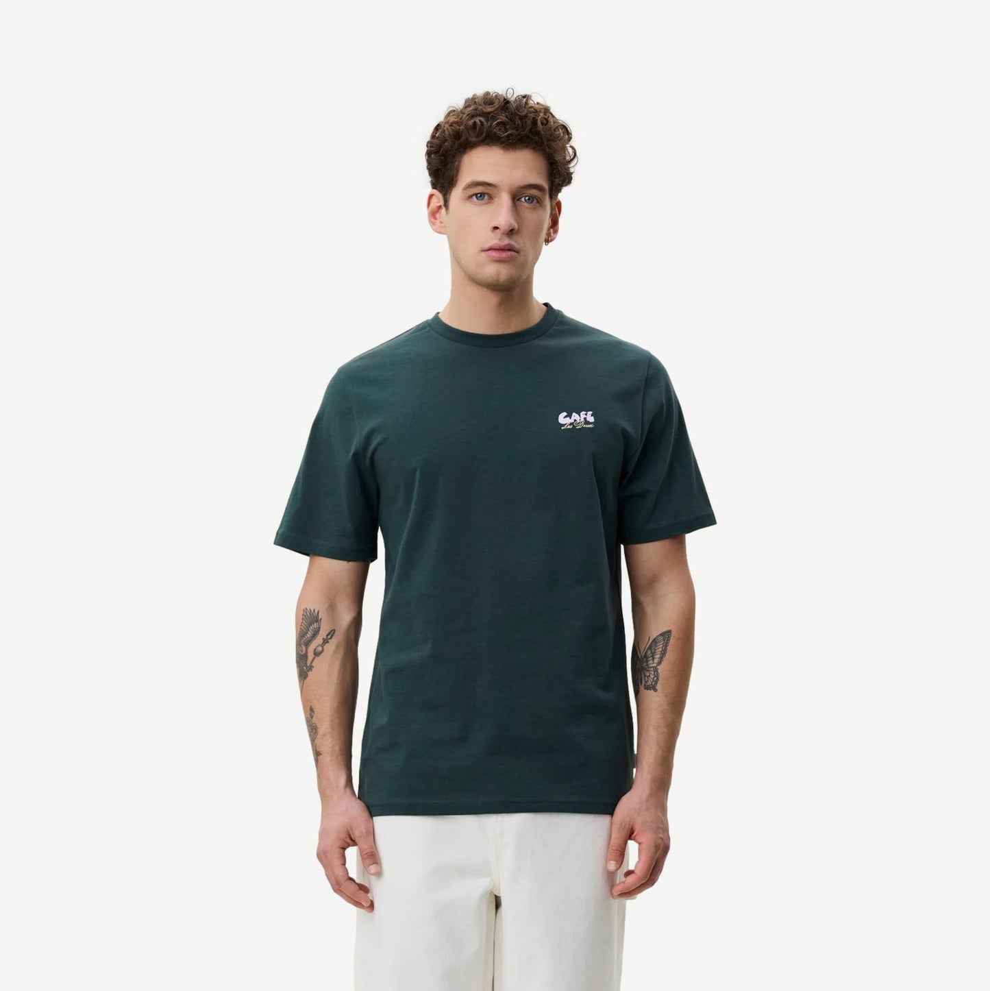 Café T-Shirt - Pine Green