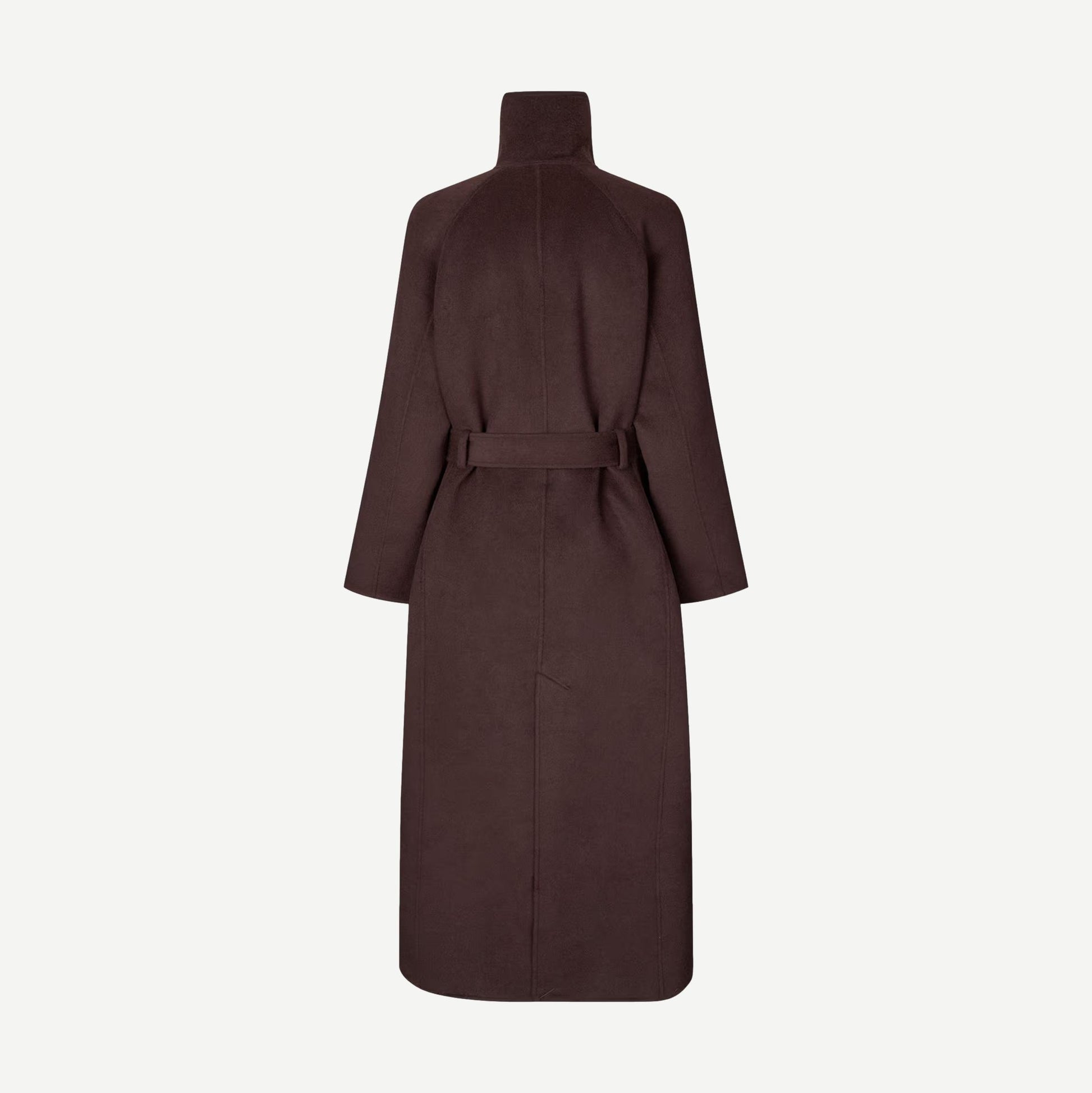 Sahanne Coat - Black Coffee - Galvanic.co