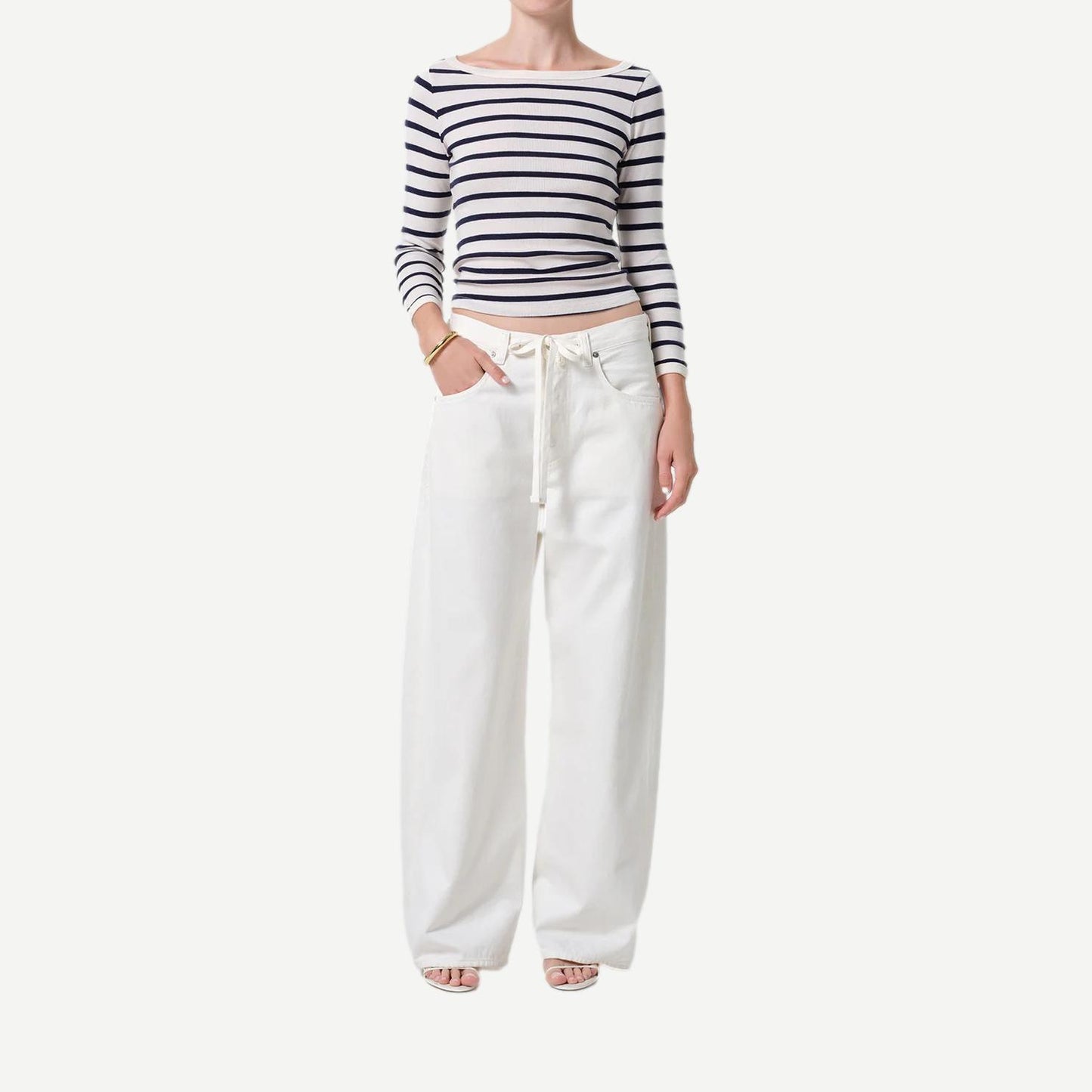 Brynn Drawstring Trouser - Pashmina - Galvanic.co