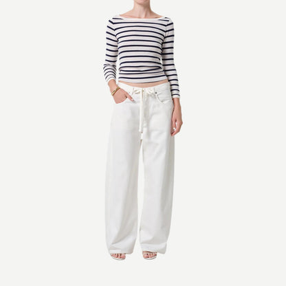 Brynn Drawstring Trouser - Pashmina - Galvanic.co