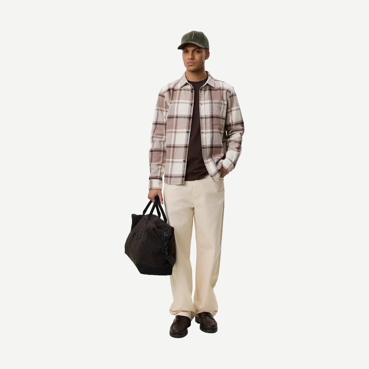 Check Flannel Shirt - Caribou
