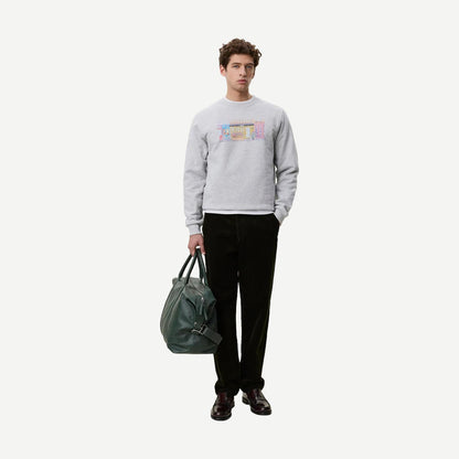 Market Sweatshirt - Snow Melange