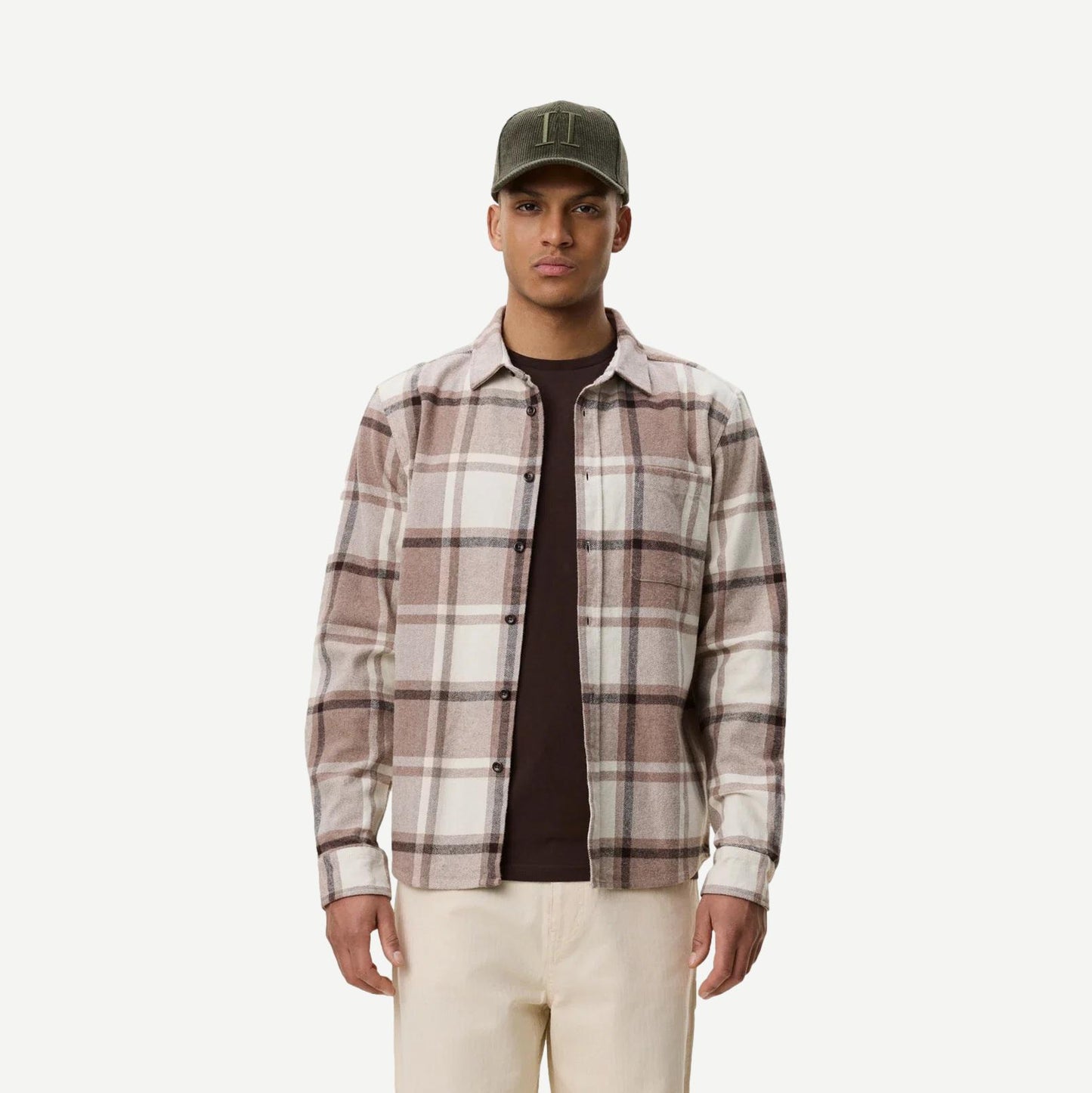 Check Flannel Shirt - Caribou