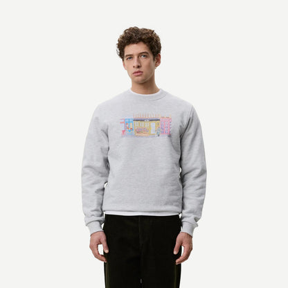 Market Sweatshirt - Snow Melange