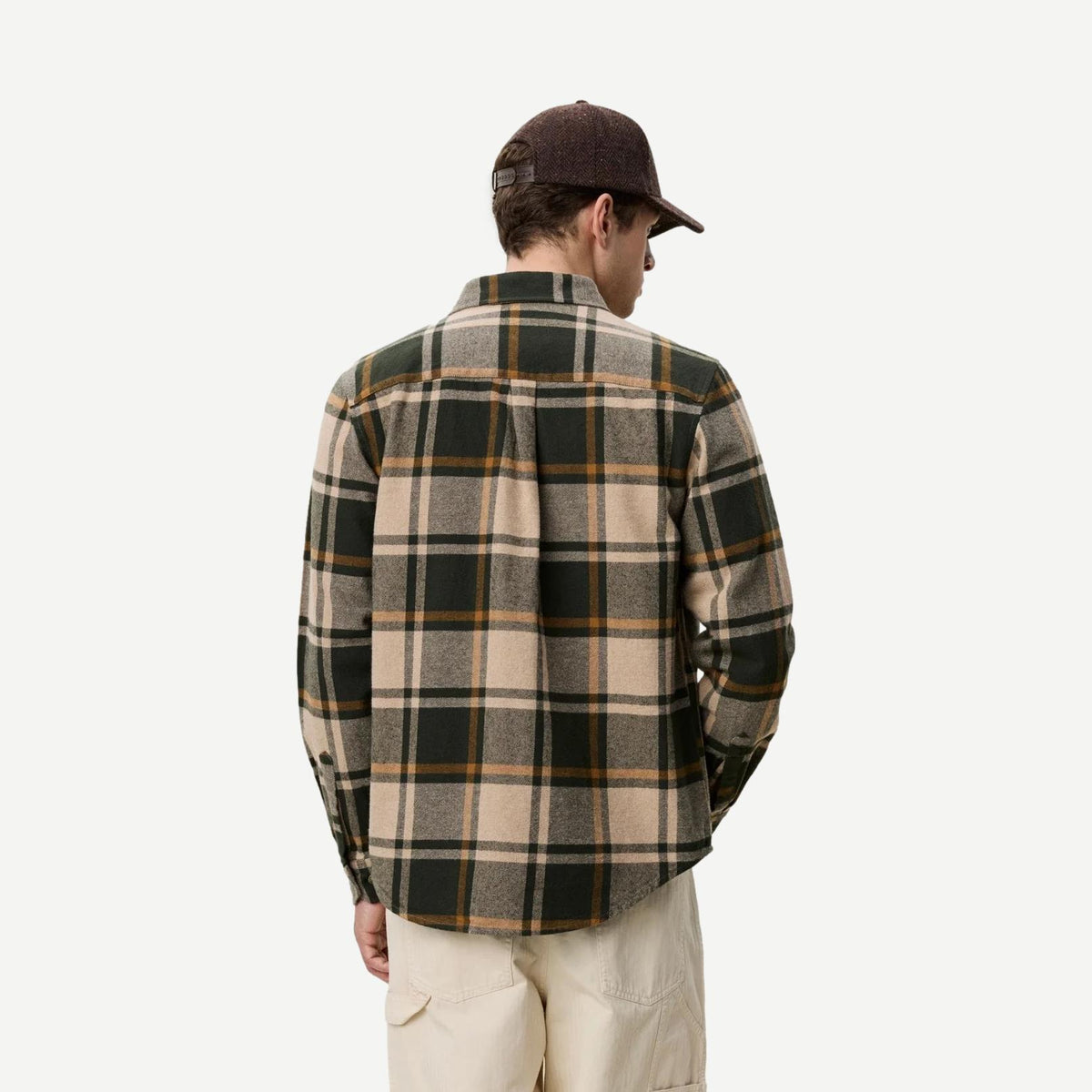 Check Flannel Shirt - Rosin Green - Galvanic.co