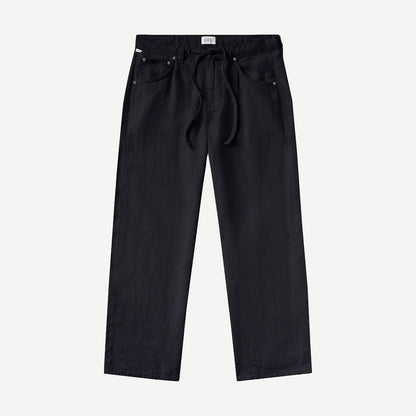 Brynn Drawstring Linen - True Navy