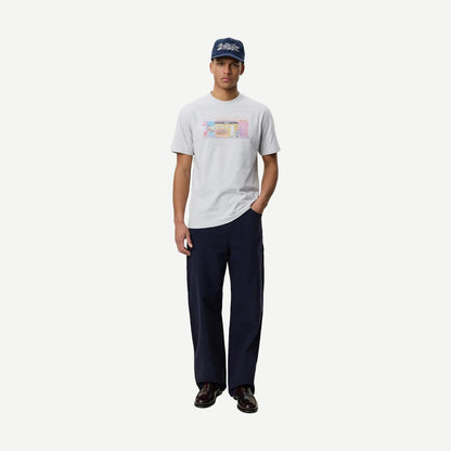 Market T-Shirt - Snow Melange