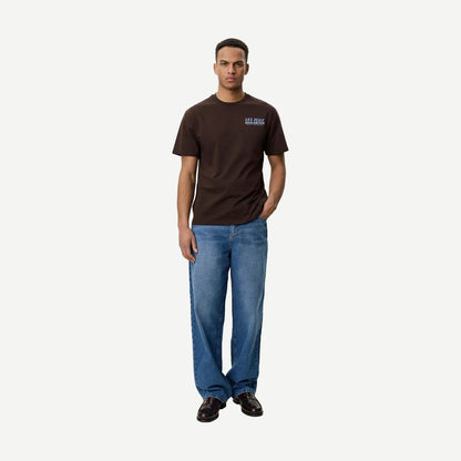 Record T-Shirt - Mole Brown
