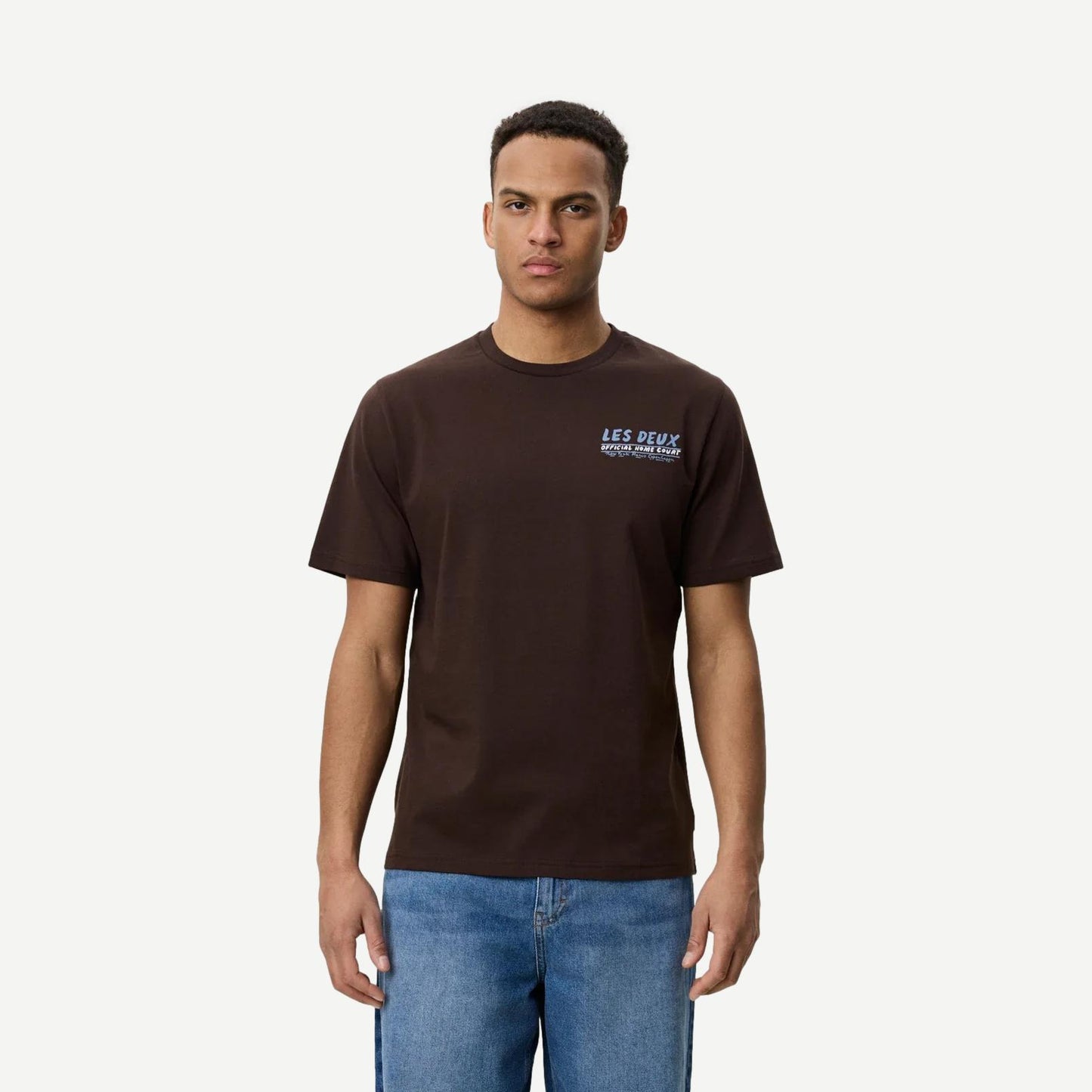 Record T-Shirt - Mole Brown