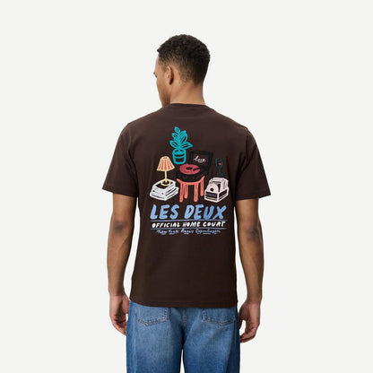 Record T-Shirt - Mole Brown