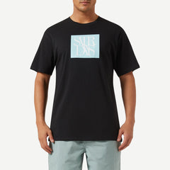 Miller Block Standard Tee - Black - Galvanic.co