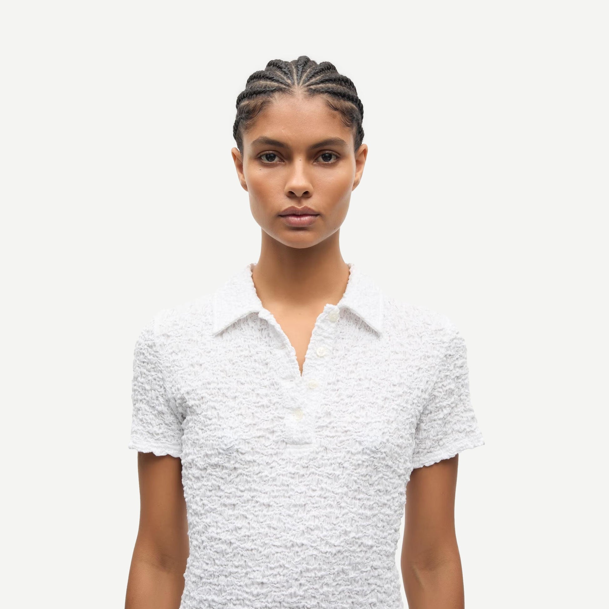 Sadaisy SS Polo - White - Galvanic.co