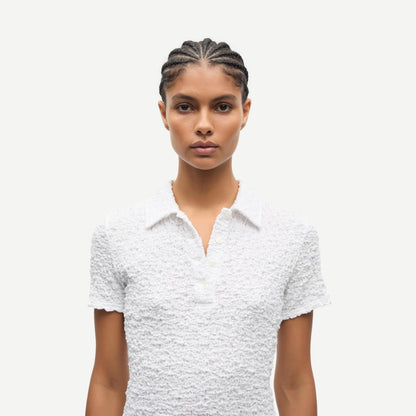 Sadaisy SS Polo - White - Galvanic.co