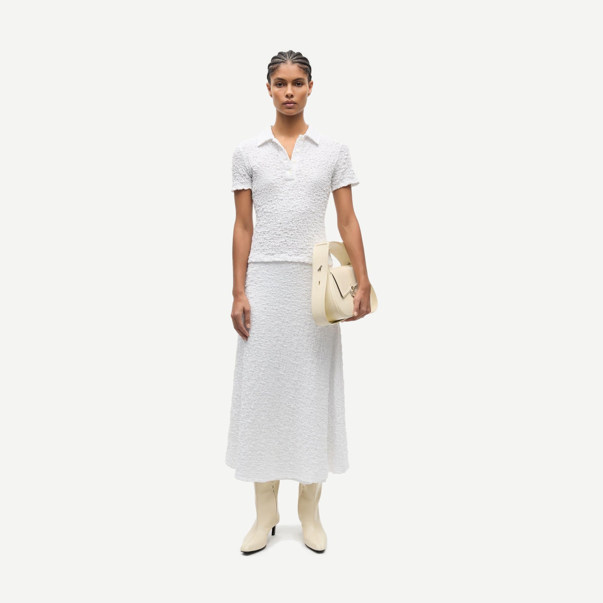 Sadaisy SS Polo - White - Galvanic.co