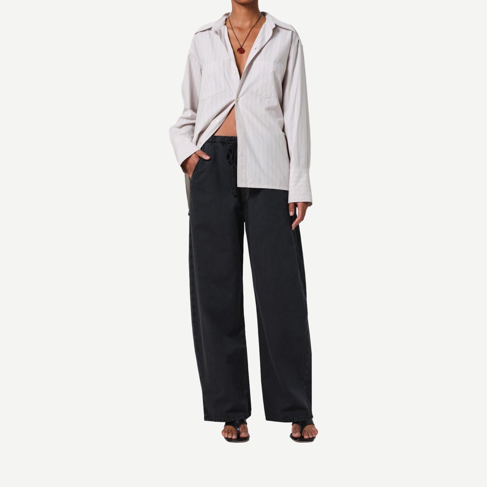Aurora Pull On Pant - Washed Black - Galvanic.co