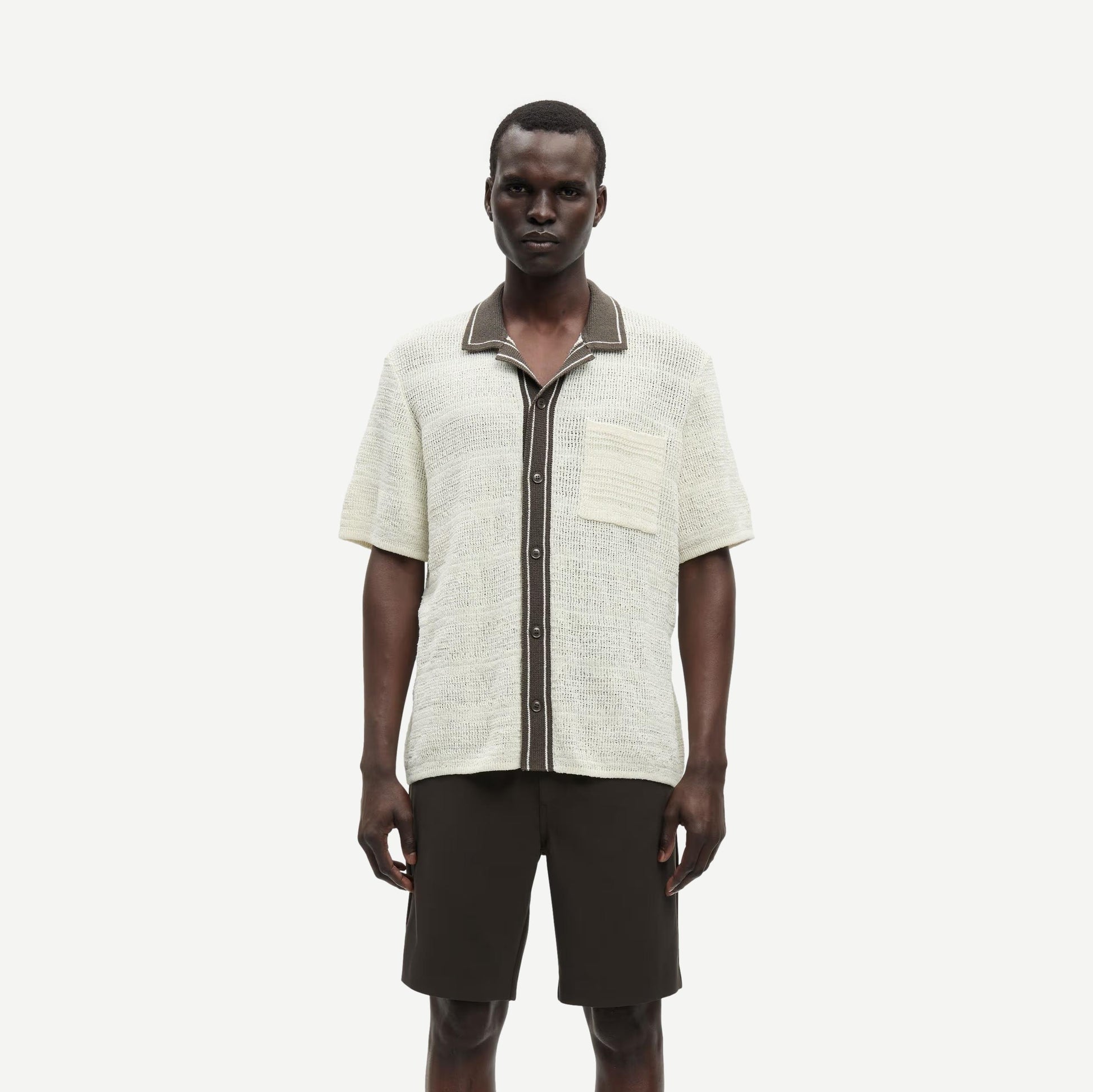 Sapercy Shirt SS - Clear Cream - Galvanic.co