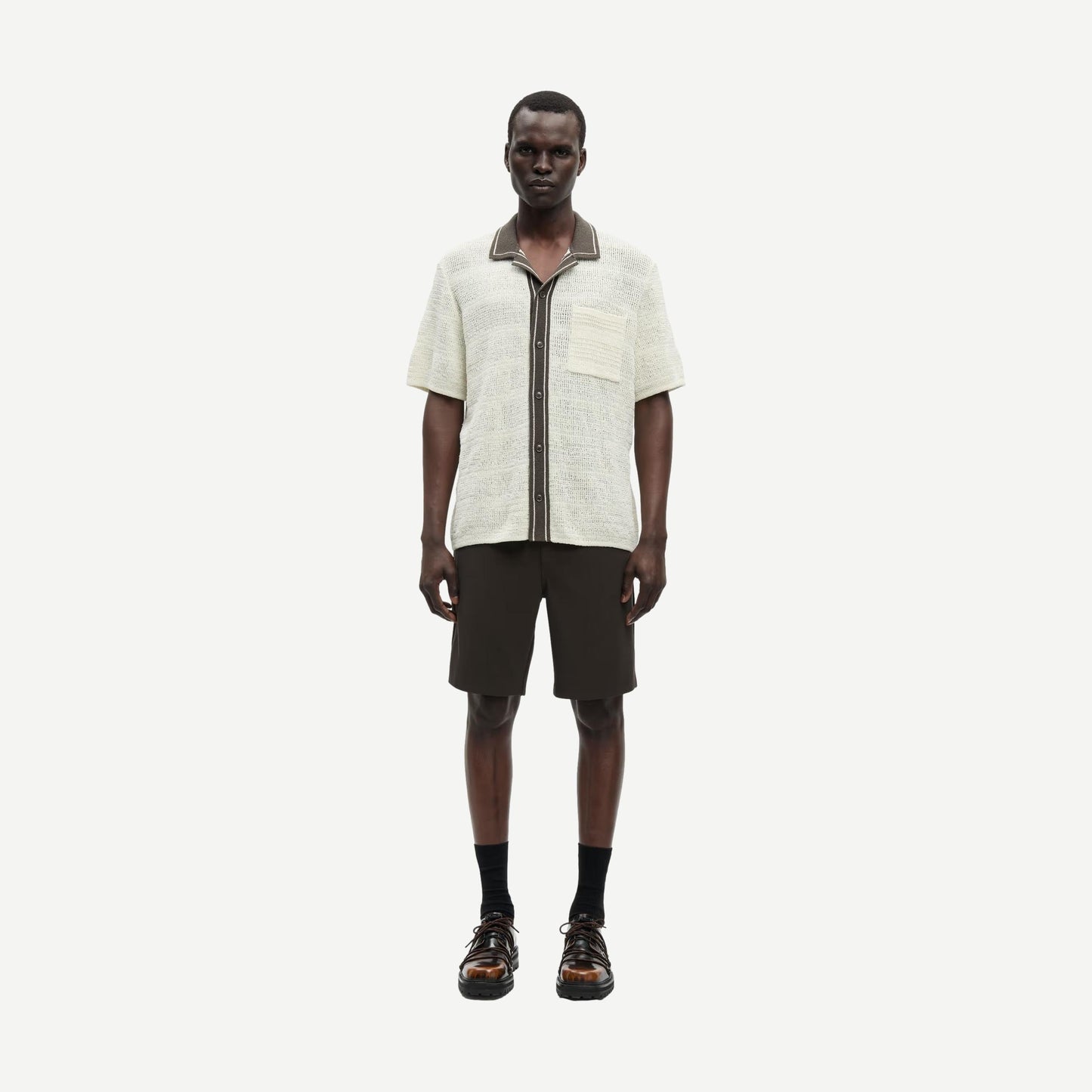 Sapercy Shirt SS - Clear Cream - Galvanic.co