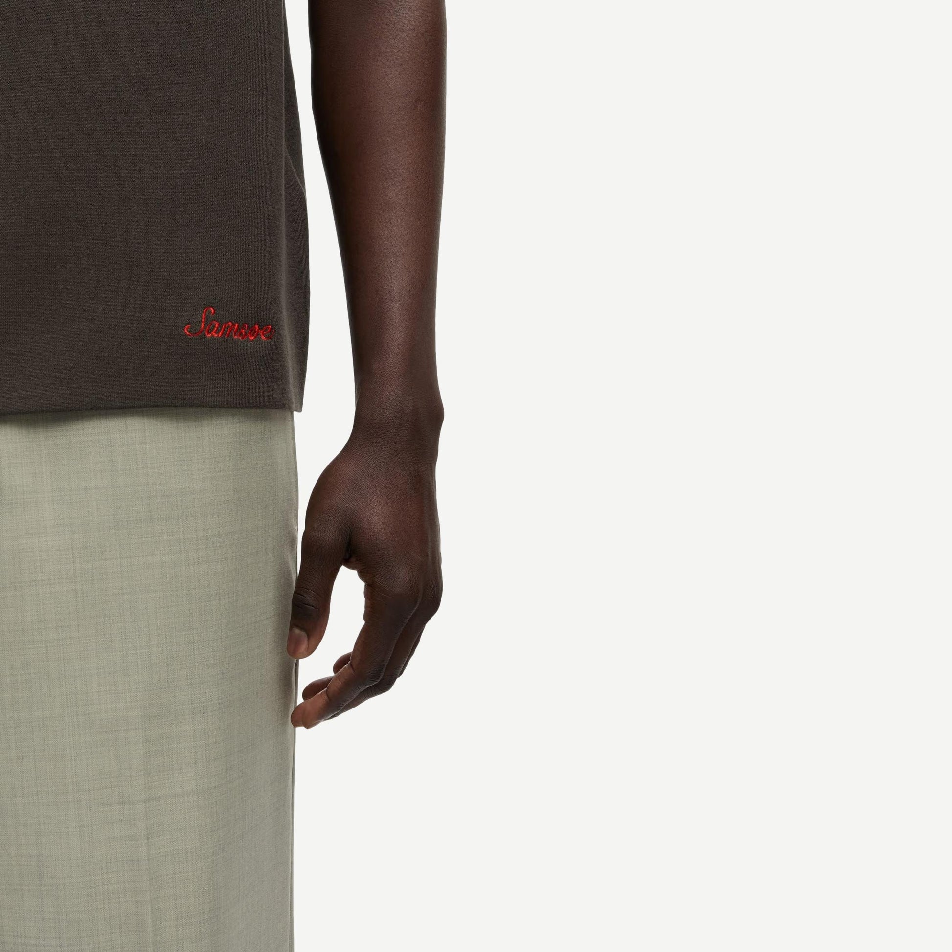 Sarico Zip Shirt - Black Olive - Galvanic.co