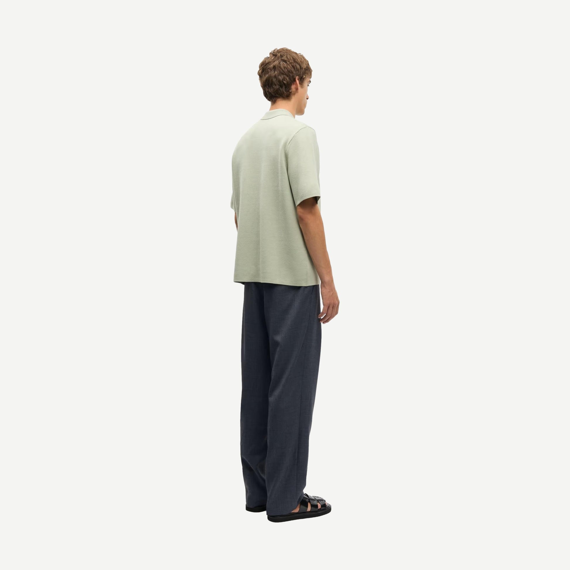 Sarico Zip Shirt SS - Desert Sage - Galvanic.co