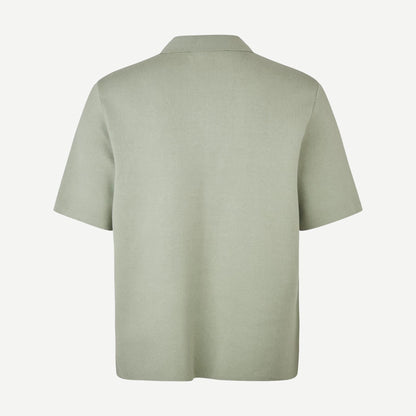 Sarico Zip Shirt SS - Desert Sage - Galvanic.co