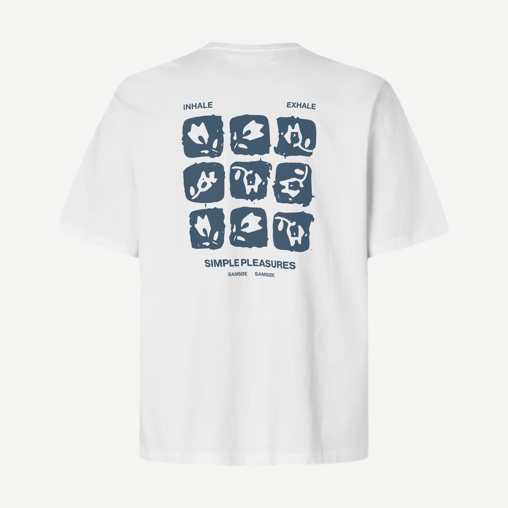 Sacohen T-Shirt - Blue Stamp - Galvanic.co