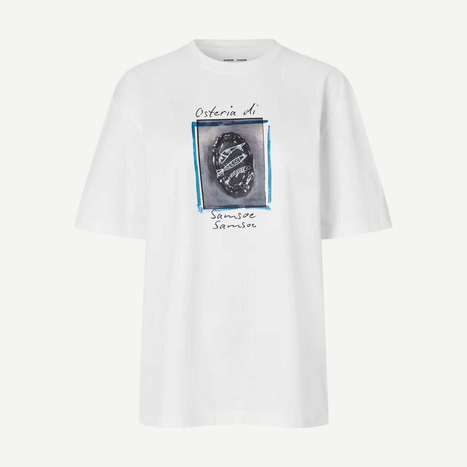 Sacohen T-Shirt - White Osteria - Galvanic.co