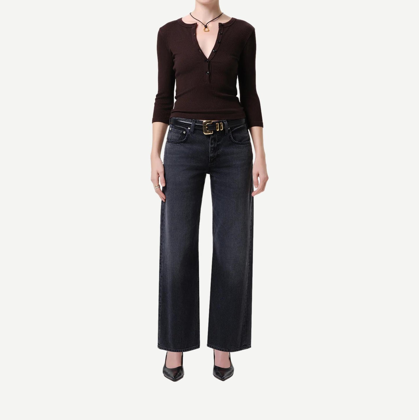 Lindz Easy Straight - Vintage Black