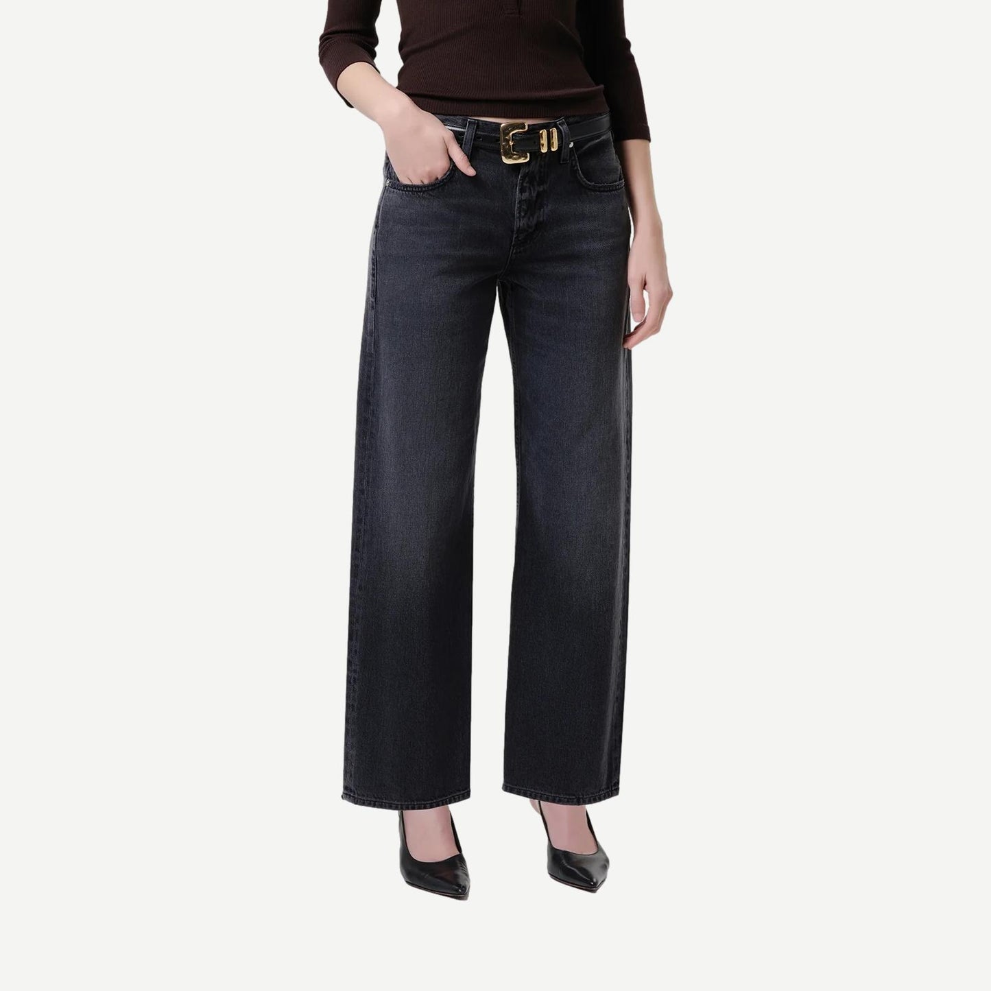 Lindz Easy Straight - Vintage Black