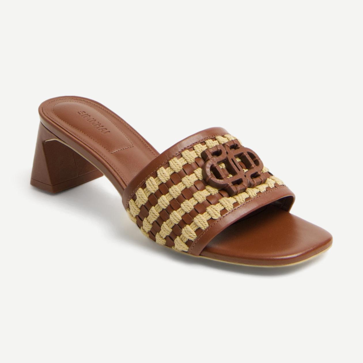 Sydney Rope Woven Block Heel - Sequoia Multi