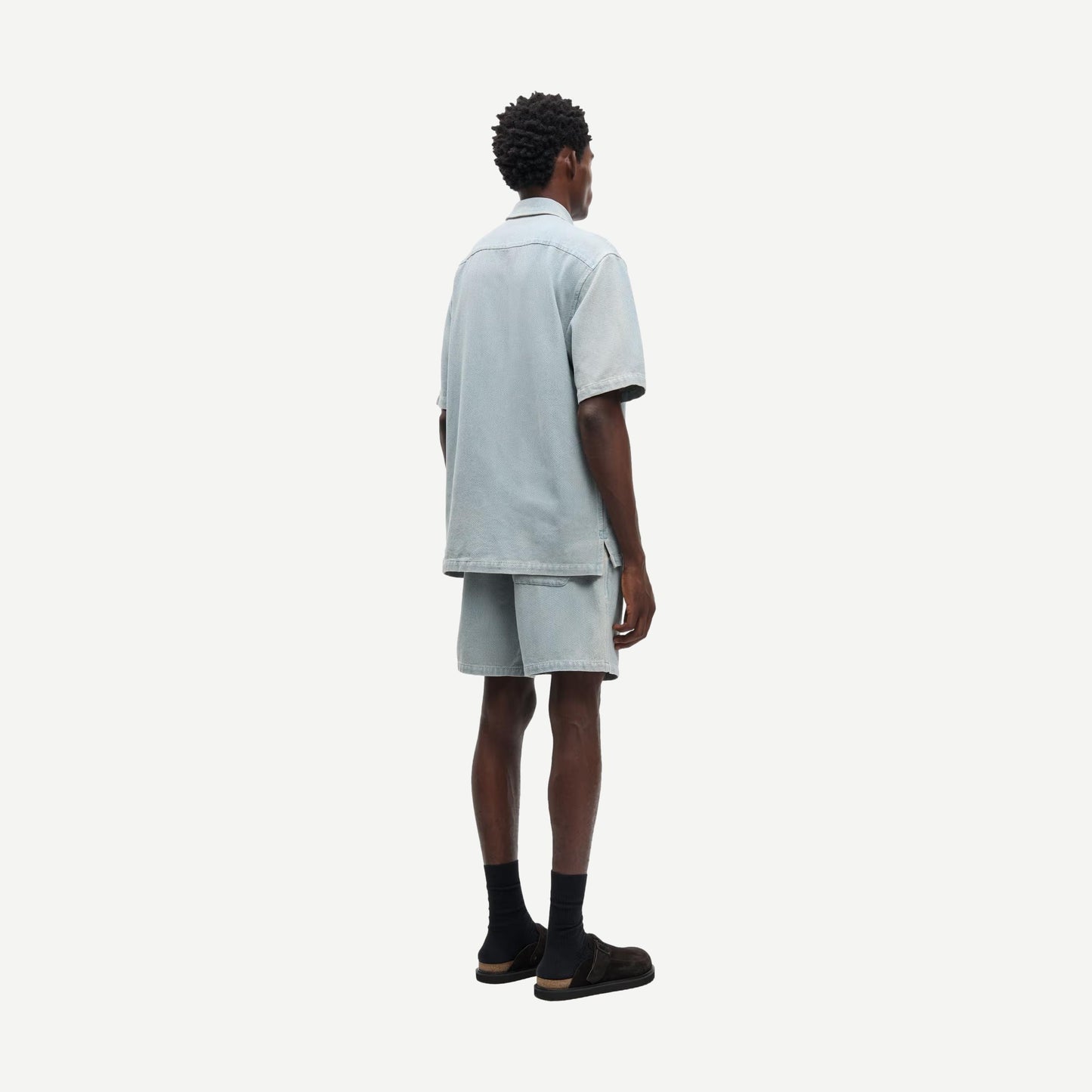 Saayo O Shirt - Light Denim - Galvanic.co