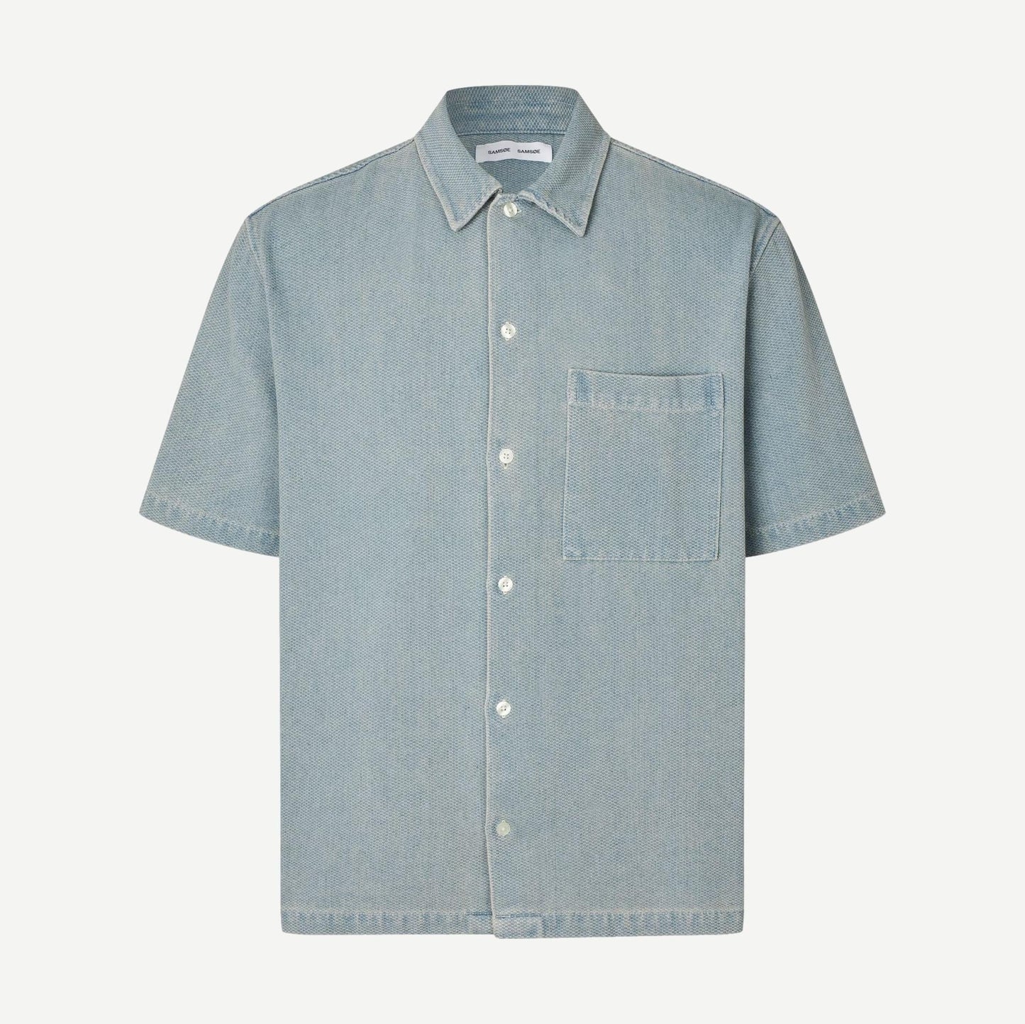 Saayo O Shirt - Light Denim - Galvanic.co