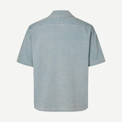 Saayo O Shirt - Light Denim - Galvanic.co