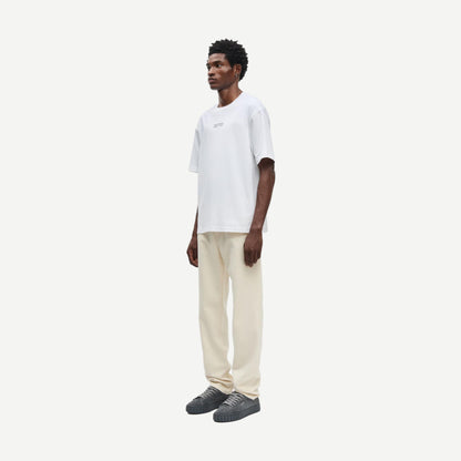 Samsoe Samsoe Sauni T-Shirt with Hazy Fields design, soft fabric, and casual fit, shown in a close-up view.