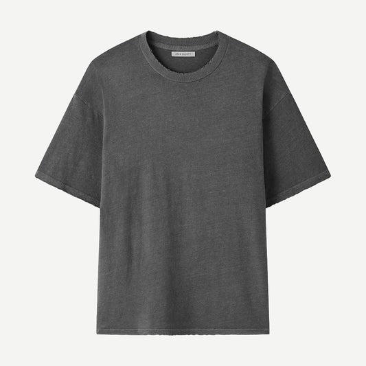 Folsom Cropped SS Tee - Washed Black - Galvanic.co