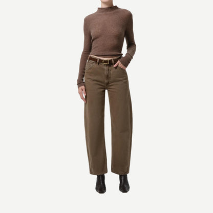 Miro Full Length Deck Pant - Cocoa - Galvanic.co